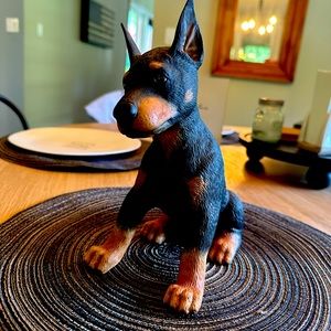 Lenox Doberman figurine